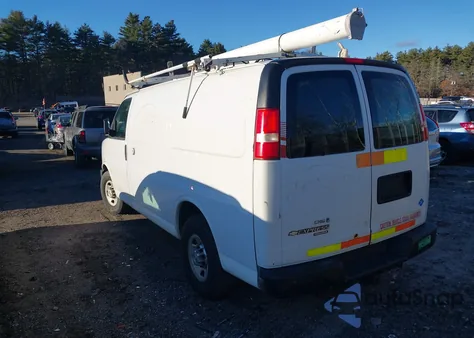 2012 Chevrolet Express 2500 Work Van from USA, damaged, VIN 1GCWGFCB9C1123283
